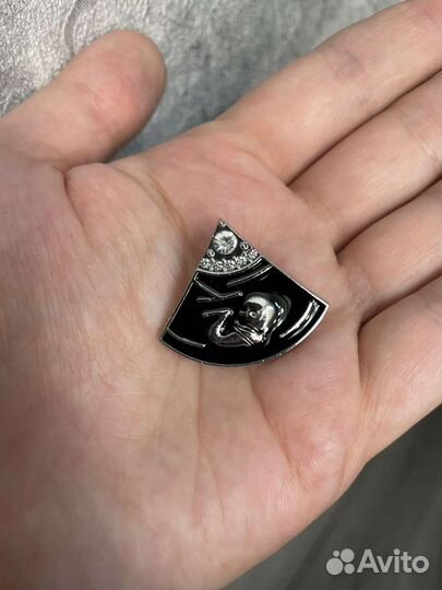 Брошь для узиста беременных