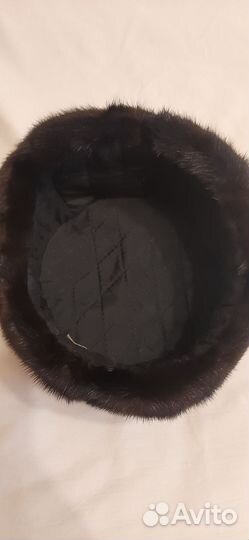 Мужская шапка зимняя норка, размер 58