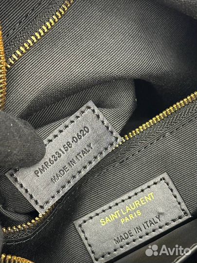 Сумка с ручкой Saint Laurent YSL натуральная кожа