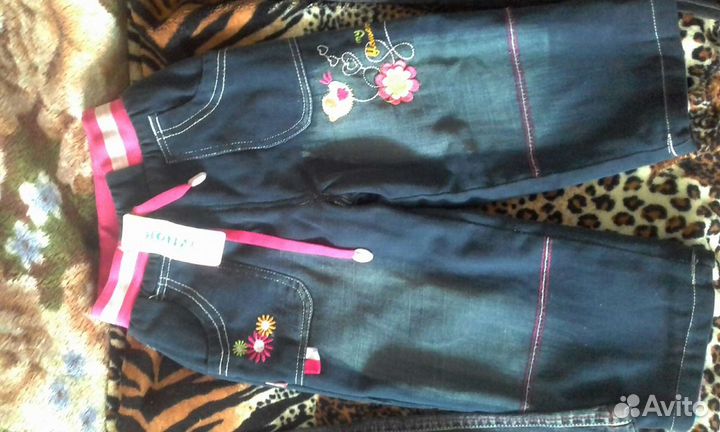 Джинсы на девочку