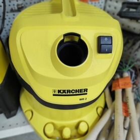 Пылесос для влажной и сухой уборки karcher WD 2