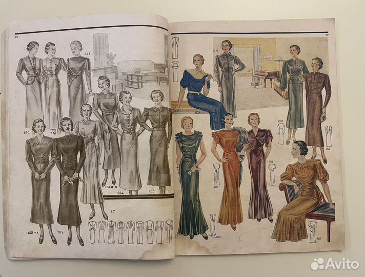 Журнал моды 1938-1939