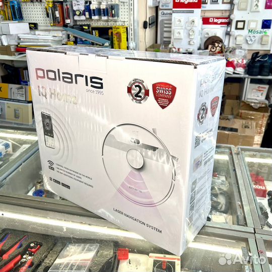 Polaris pvcr 6001 IQ Home Aqua белый робот-пылесос