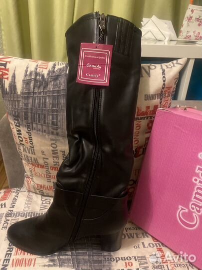 Сапоги женские демисезонные новые размер 40