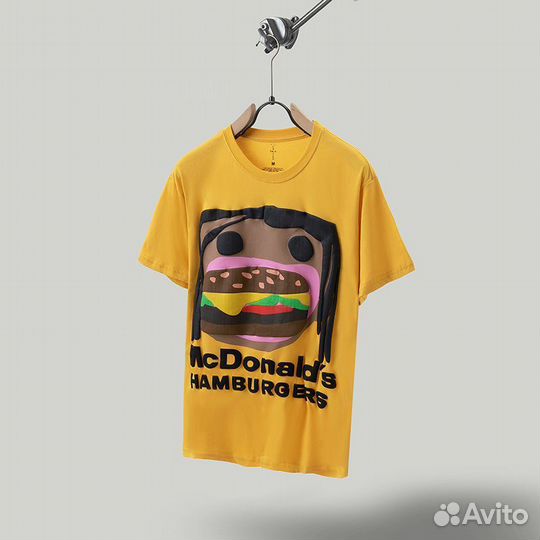 Футболка Cactus Jack x Macdonalds