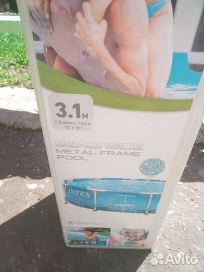Каркасный бассейн бу