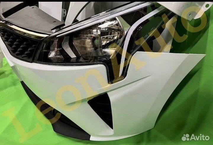 Ноускат бампер передний Kia Rio 2011-2024(1)