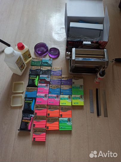 Набор для творчества из пластики и смолы