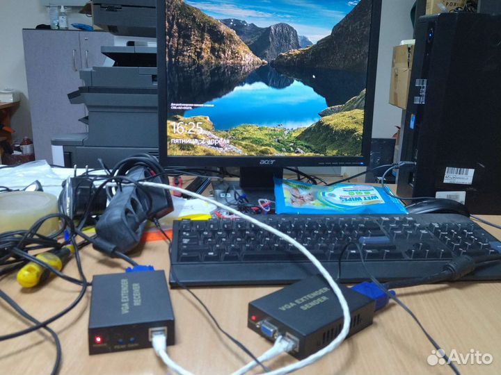 Удлинитель VGA интерфейса