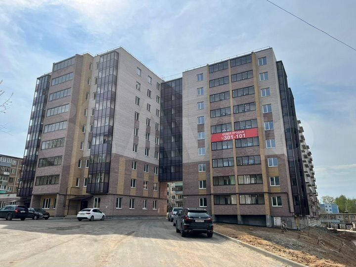 1-к. квартира, 52,8 м², 7/9 эт.