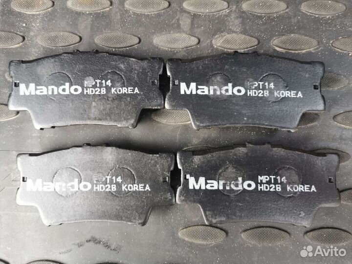 Тормозные колодки toyota rav 4