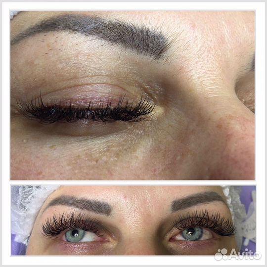 LED наращивание ресниц