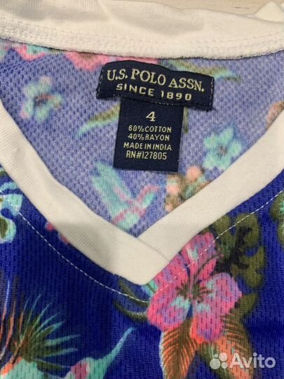 Футболка Us polo assn 4 года