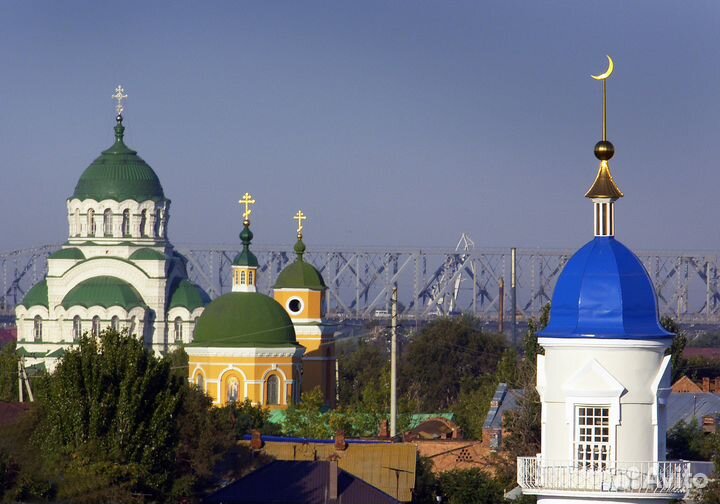 Картина. Астраханский Кремль