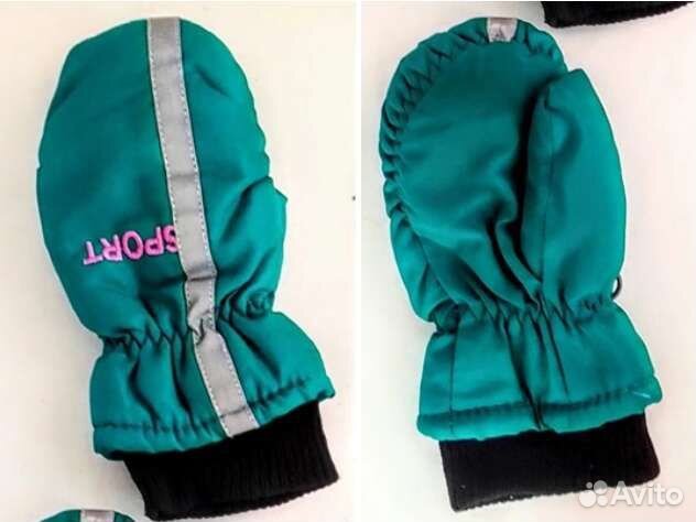 Варежки краги (зимние) на возраст от 4 до 6 лет