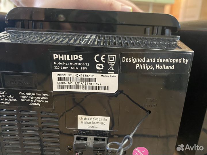 Музыкальный центр philips