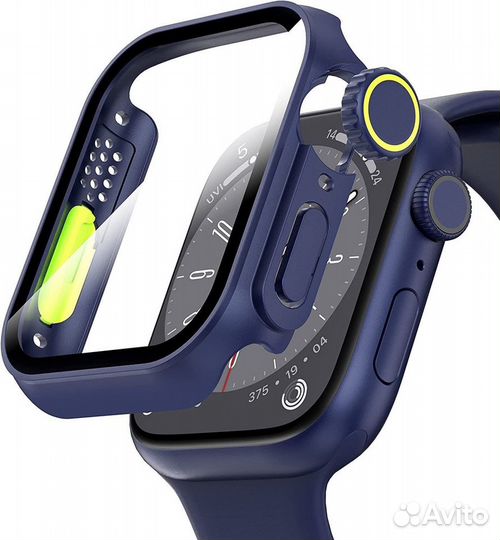 Чехол-бампер + ремешок Apple Watch в стиле Ultra