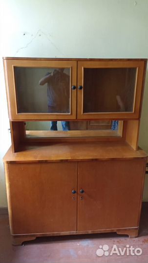 Антикварный шкаф буфет 50-х годов