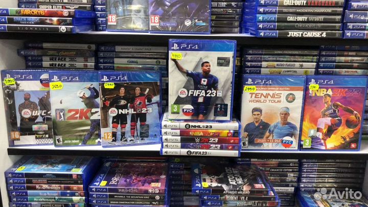 Игры One Ps5 Ps4 Fifa 23, NHL 23, Nba 23, Ufc4