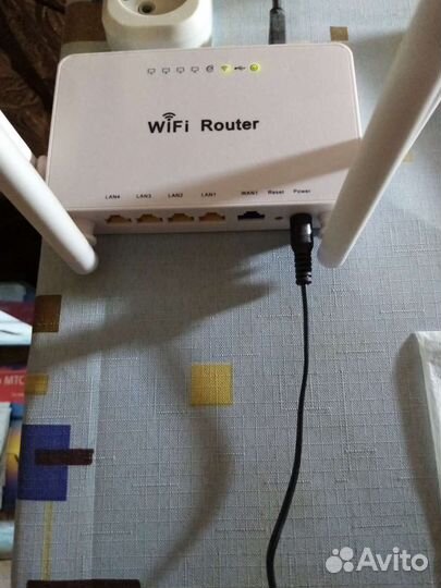 Новый комплект Wi-Fi роутер + USB модем 4G
