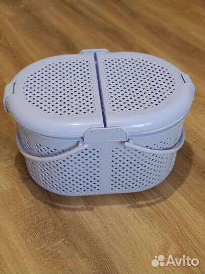 Корзинка Переноска для кошек пластиковая бу