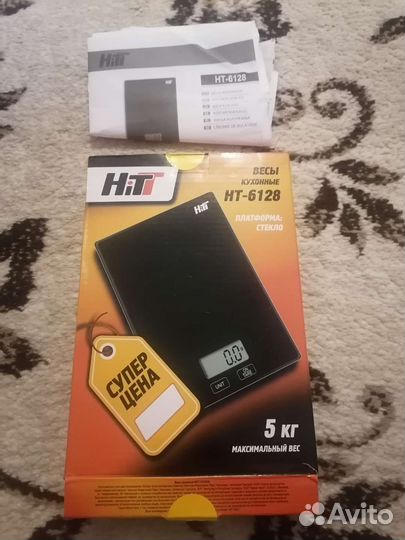 Весы кухонные новые