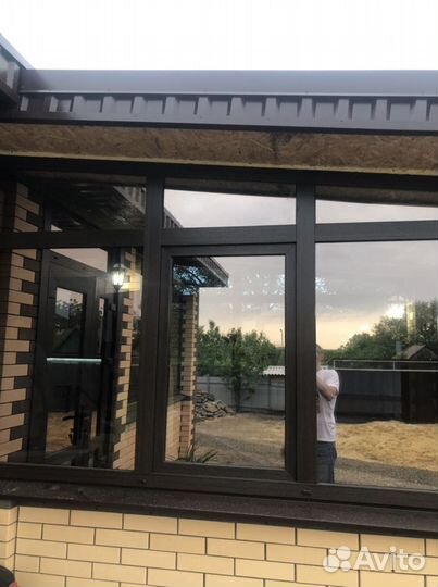 Окна пвх, ламинация в массе