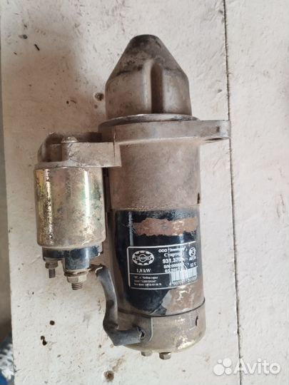 Стартер газ, УАЗ редукторный электром 931.3708