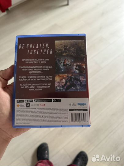 Человек паук 2 ps5 диск