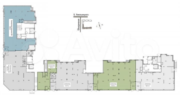 Продам офисное помещение, 380.76 м²