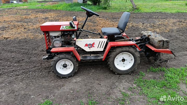 Садовый минитрактор агромаш мт-110
