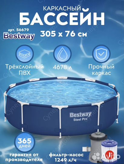 Каркасный бассейн