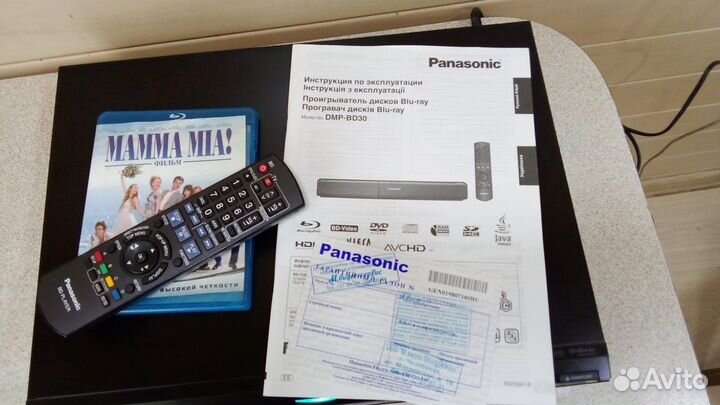 Blu ray плеер Panasonic DMP-BD30