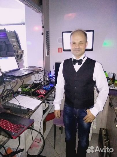 DJ, звук, свет, LED-экран, караоке