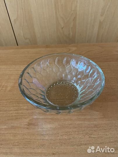 Ваза для фруктов, цветное стекло