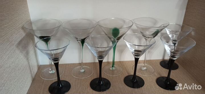Наборы бокалов под мартини