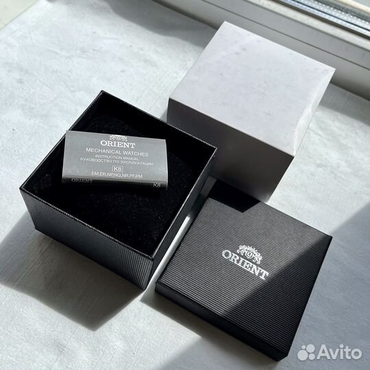 Пустая коробка от часов Orient