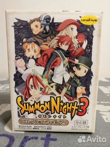 Summon Night 3 фигурки