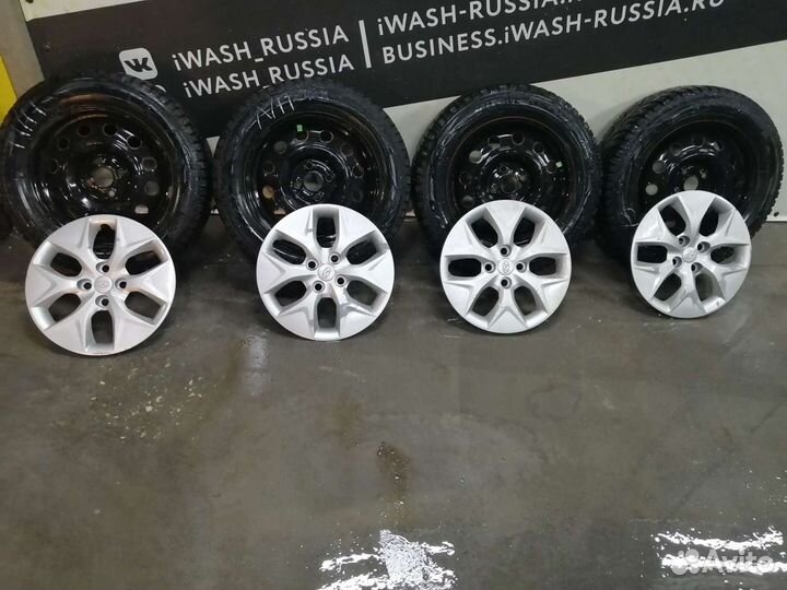 Зимние колеса р 15 на солярис или рио
