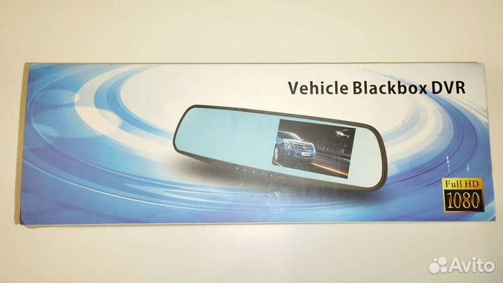 Видеорегистратор зеркало с камерой заднего вида