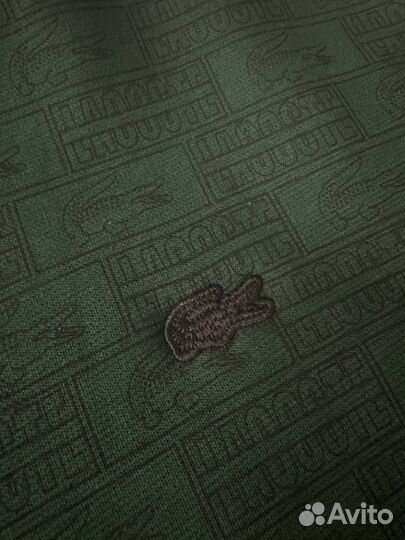 Свитшот Lacoste зеленый LUX