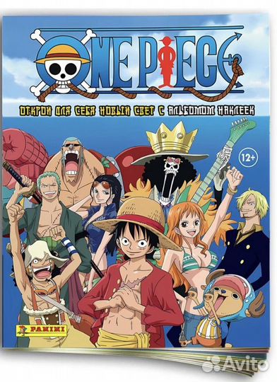 Наклейки panini one piece