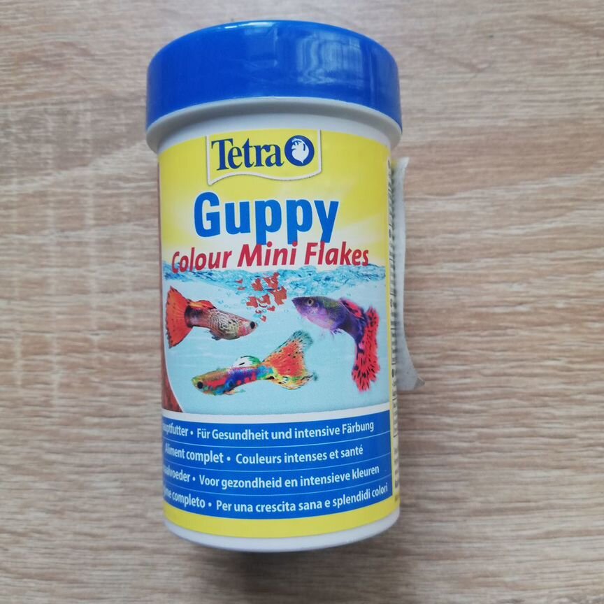 Корм для рыб Tetra guppi colour