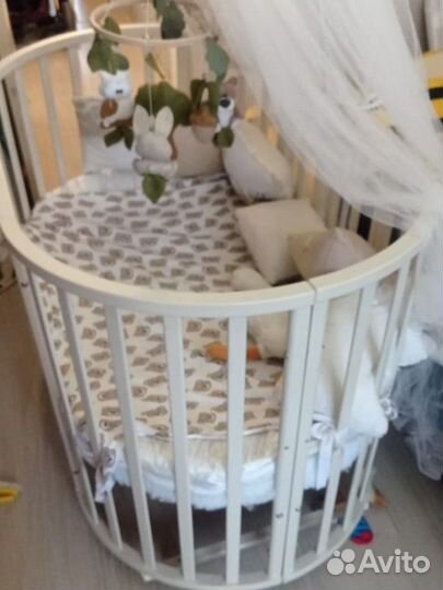 Кроватка для новорожденных бу