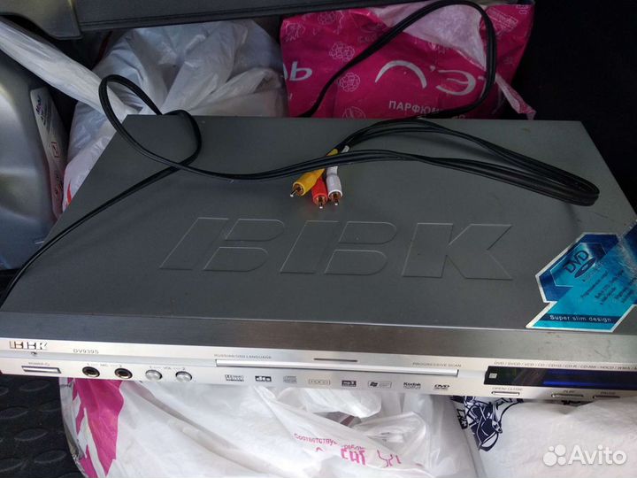 Портативный dvd плеер bbk DV939S