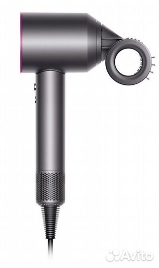 Фен Dyson Supersonic HD15 Iron/Fuchsia (серый/розо