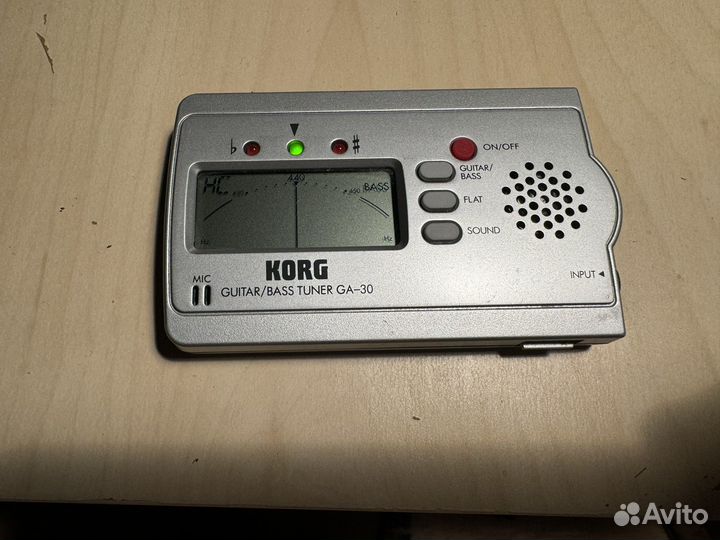 Тюнер korg ga 30