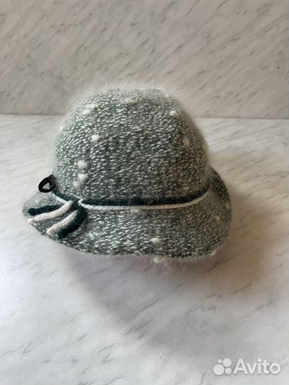 Шляпа женская шерсть ангора