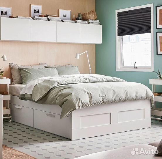 Кровать IKEA бримнэс