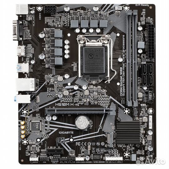 Комплект i3-10100F + Gigabyte H510M H LGA1200